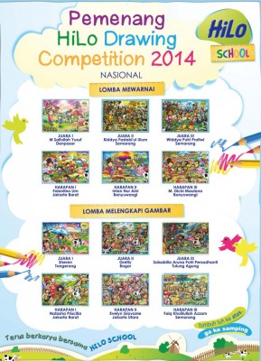 Pemenang HiLo School Drawing Competition 2014 tingkat Nasional