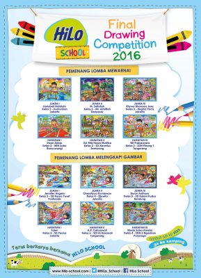 Pemenang Tingkat Nasional HiLo School Drawing Competition 2016